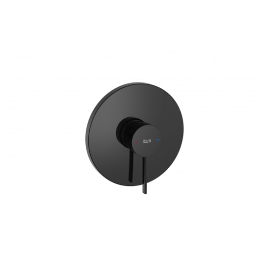 Acabamento Monocomando Para Chuveiro Sem Desviador Ona Titanium Black Roca - Imagem principal - bdea95e4-6089-4bab-83a0-3e81999e7274