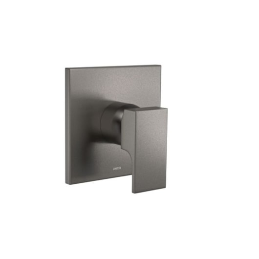 Acabamento Monocomando Para Chuveiro Unic Dark Antracite Deca - Imagem principal - 4662fa00-576a-4f6b-ab9d-c5e6c51ecc82