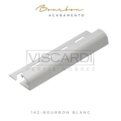 Acabamento P/ Parede Bourbon 142 Blanc Brilho Pintura Eletrostática Viscardi