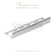 Acabamento P/ Parede Ravena 123 Cromado Brilho Alumínio Anodizado Viscardi - e1e70f91-8cbc-4aff-a86e-a78151eaf09a