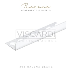 Acabamento P/ Parede Ravena 202 Blanc Brilho Pintura Eletrostática Viscardi