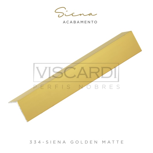 Acabamento P/ Parede Siena 334 Golden Matte Alumínio Anodizado Viscardi - Imagem principal - f66ae364-a2c5-4835-931b-618550febdab