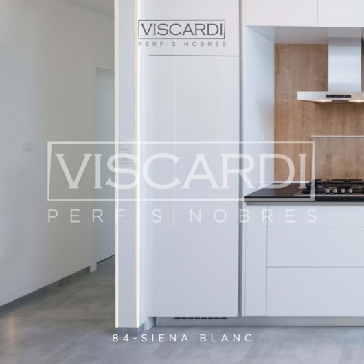 Acabamento P/ Parede Siena 84 Blanc Brilho Pintura Eletrostática Viscardi - Imagem principal - ae265840-ec0b-4efd-9553-9152b42724b7