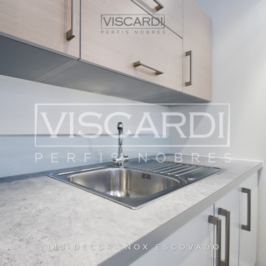 Acabamento P/ Piso/Parede Decor 143 Inox Escovado Aço Inox 304 Viscardi - Imagem principal - a875c1f8-f9d7-4b7e-8556-f5a40aceae9c