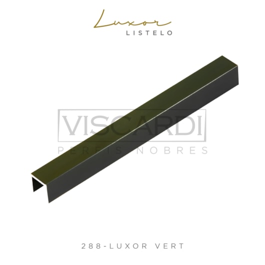 Acabamento P/ Piso/Parede Luxor 288 Vert Acetinado Alumínio Anodizado Viscardi - Imagem principal - c961fb68-2728-45cb-b4a6-5cb711ad1a93