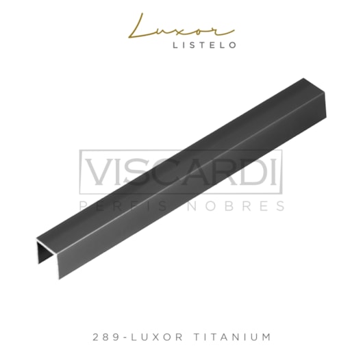 Acabamento P/ Piso/Parede Luxor 289 Titanium Acetinado Alumínio Anodizado Viscardi - Imagem principal - 946c3bdd-0fbb-47cc-b7be-72ff34226091