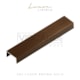 Acabamento P/ Piso/Parede Luxor 292 Brown Gold Acetinado Alumínio Anodizado Viscardi - e9eb5fed-3e3f-49ef-ab41-a11f5c68b8db