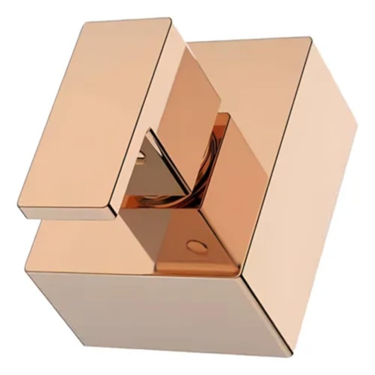 Acabamento Para Base De Registro 1 1/2 Rose Gold Lexxa - Imagem principal - 7176efa0-ed87-49f1-a8e7-cbf4670bb8df