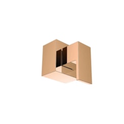 Acabamento Para Base De Registro De Pressão E Gaveta 3/4 Deca e Meber Rose Gold Lexxa