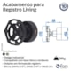 Acabamento Para Base Deca E Similares Living 700 3/4 Preto Fosco Fani Metais - 11a63754-c947-4ee0-a176-3799e036b04a
