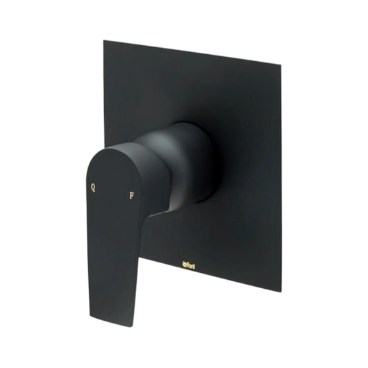 Acabamento Para Base Monocomando 530 370 3/4 Bold Black Fani - Imagem principal - 3e23a4fc-ce22-4605-9725-788e6ecb88d4