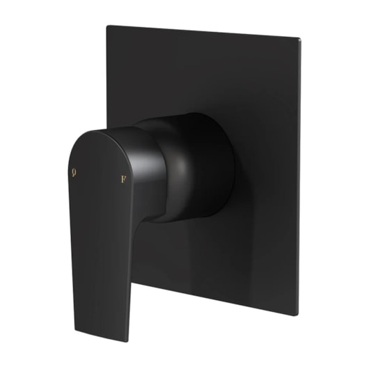 Acabamento Para Base Monocomando Docol/Fani Bold 540 370 Preto Fosco Fani - Imagem principal - e1f4e8a2-8b72-4306-8fc1-a751958a7391