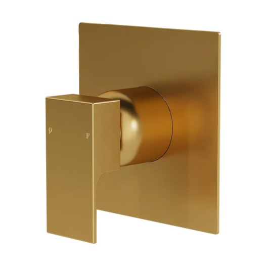 Acabamento Para Base Monocomando Docol Retta 540 330 D'oro Vecchio Fani - Imagem principal - 5b267bec-8333-4916-bf11-e56e3485a8c5