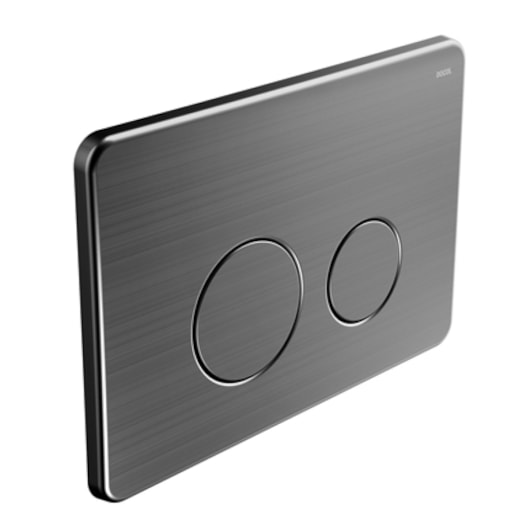 Acabamento Para Caixa de Descarga Embutida Base Docol Salvágua Grafite Escovado Docol - Imagem principal - 71b83008-41c2-48b3-a359-4db6da9af7be
