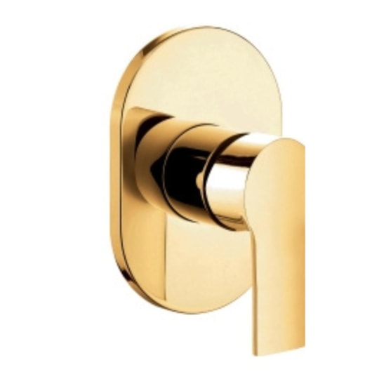 Acabamento Para Misturador Chuveiro Docol Soul Kr76467 Dourado Kromma 4,5cm - Imagem principal - 7b0291c5-e713-4749-9979-e8cc40d417dd