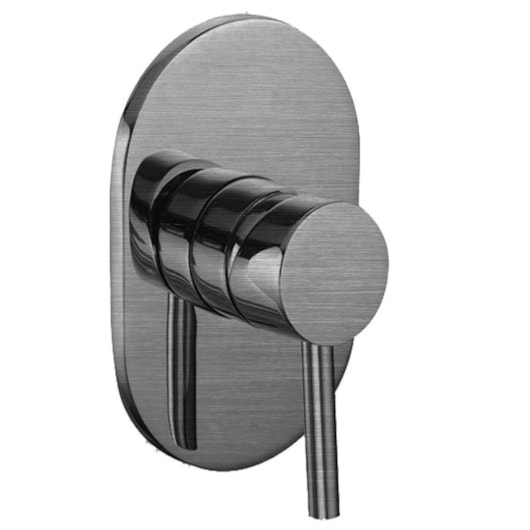 Acabamento Para Misturador De Chuveiro Base Deca Dp8330 Aço Escovado Drop - Imagem principal - 829b9cf3-4b70-4339-9337-0fd221b42c72
