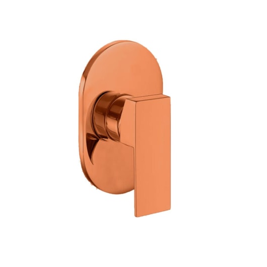 Acabamento Para Misturador De Chuveiro Base Deca Kr268 Rose Gold Matte Kromma - Imagem principal - 8952d7d7-c5de-4ef8-b223-000df024f3e8