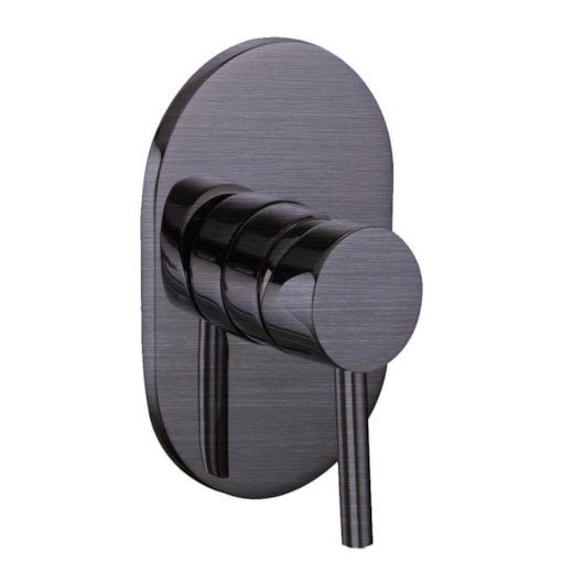Acabamento Para Misturador Ducha Higiênica Base Deca Titânio Escovado Kromma - Imagem principal - 7e3d01ab-5fda-4ddd-9dc5-1850727912de