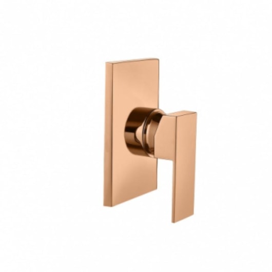 Acabamento Para Misturador Monocomando Ducha Higiênica Base Deca Rose Gold Kromma - Imagem principal - bc27d97a-a2e0-4484-b495-263fb45035f5