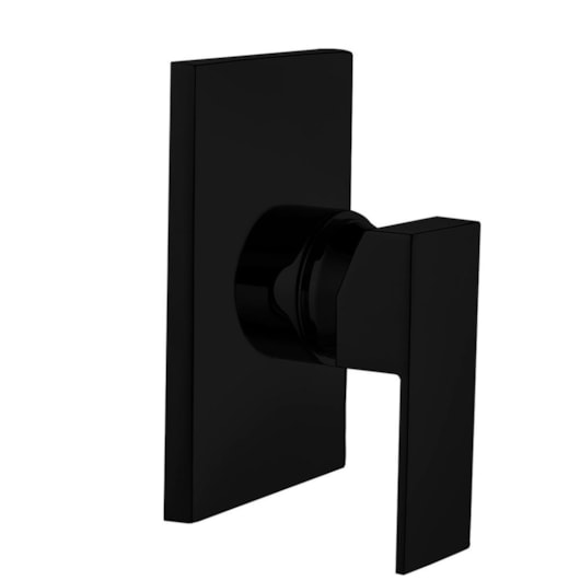 Acabamento Para Misturador Monocomando Para Chuveiro Base Deca Black Matte Kromma - Imagem principal - 7f0bc7a6-5d2b-4746-a76c-fb5ef4a8be2f