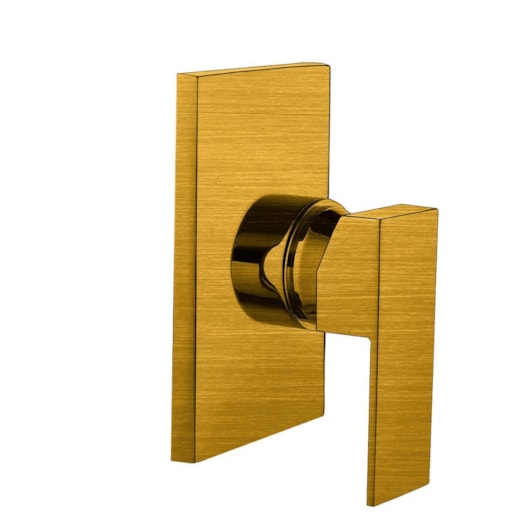 Acabamento Para Misturador Monocomando Para Chuveiro Base Deca Bronze Escovado Kromma - Imagem principal - 9423c73e-6251-48ea-a6f7-f8122587a75e