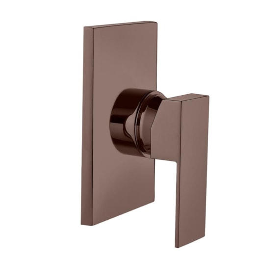 Acabamento Para Misturador Monocomando Para Chuveiro Base Deca Fendi Matte Kromma - Imagem principal - ca558991-492d-4fcc-bf18-a7020a3dface