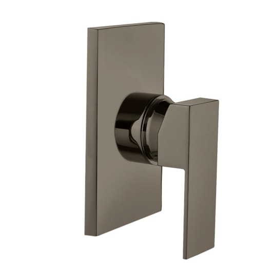 Acabamento Para Misturador Monocomando Para Chuveiro Base Deca Onix Matte Kromma - Imagem principal - 73bbb19b-a0b2-43df-96c3-b27aa2ba1a1c
