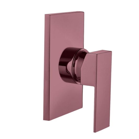 Acabamento Para Misturador Monocomando Para Chuveiro Base Deca Rose Matte Kromma - Imagem principal - bfc34ab7-9682-4ad5-ad8e-86e688075d35