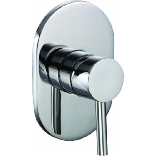 Acabamento Para Misturador Monocomando Para Chuveiro Base Docol Rb1366 Cromado Rubinettos 4cm - Imagem principal - ae089822-3761-4d61-b3ec-88c59f1b5d67