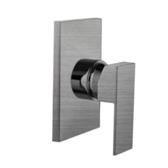 Acabamento Para Misturador Monocomando Para Ducha Higiênica Flexível  Base Deca Aço Escovado Kromma