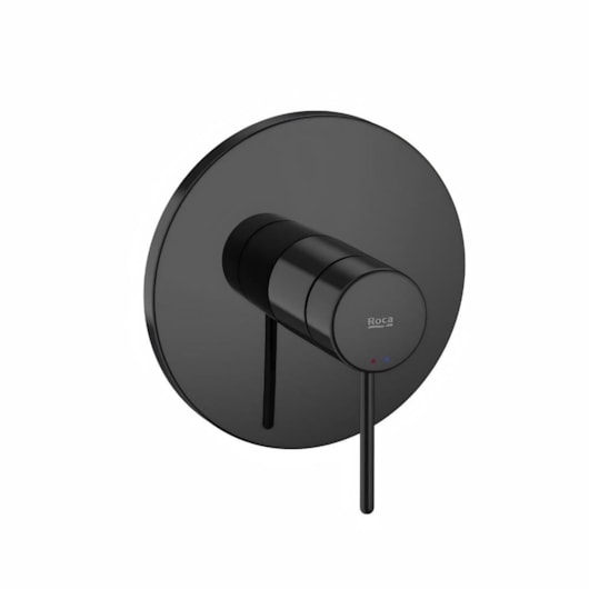 Acabamento para Monocomando De Banheira Nu Black Roca - Imagem principal - dd9580d8-8a9c-4731-8b42-311dccf5ee1a
