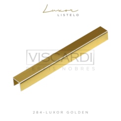 Acabamento Para Parede Luxor 284 Golden Brilho Alumínio Anodizado Viscardi
