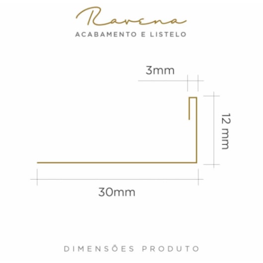 Acabamento Para Piso e Parede Ravena 329 Inox Escovado Aço Inox 304 Viscardi - Imagem principal - ac24c016-463e-4ed0-b689-f60f65ef743c
