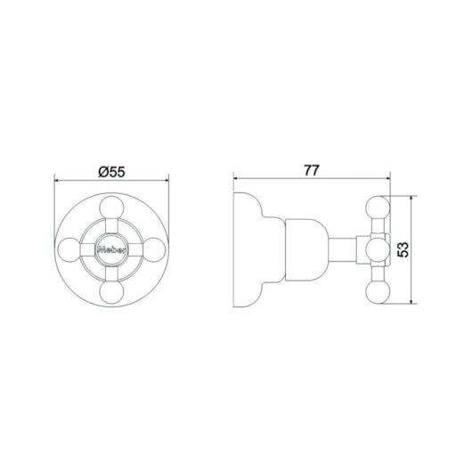 Acabamento Para Registro 1/2'', 3/4'' e 1'' Supernova Meber - Imagem principal - 57b6859f-7570-4e3b-81fe-cbd6f2b40921