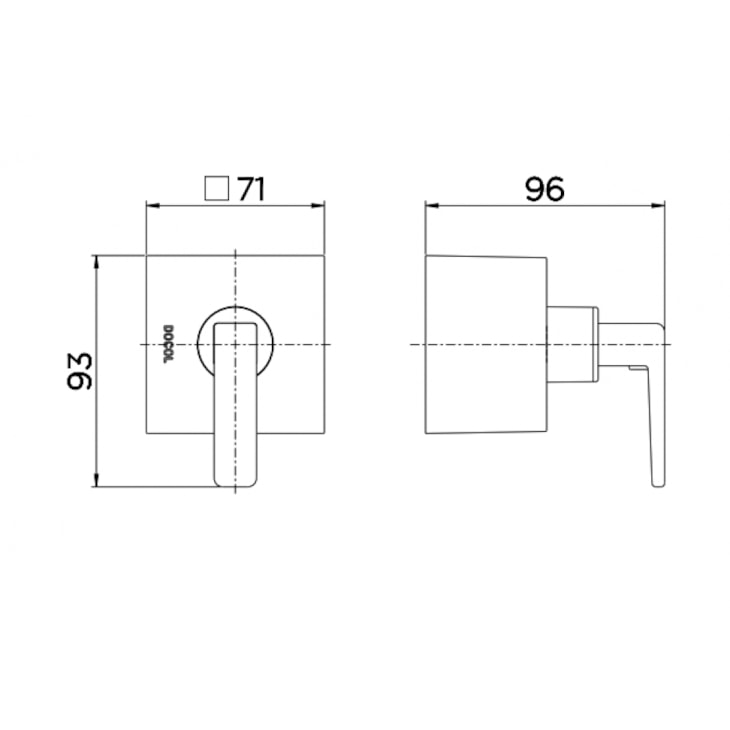 Acabamento Para Registro Base Deca 1.1/2 1.1/4 Docolstillo Ouro Escovado Docol