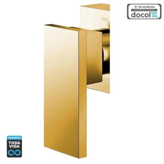 Acabamento Para Registro Base Deca Edge Ouro Polido Docol - Imagem principal - 0e52ec61-c896-4355-9e34-4688d98dc764