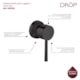Acabamento Para Registro Base Deca Meber Docol Black Matte Drop - 38b2d12c-99db-4860-a847-be67ec6a434e
