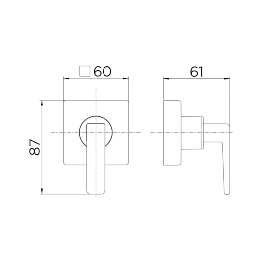 Acabamento Para Registro Base Deca Stillo 1/2 3/4 1 Cobre Escovado Docol - Imagem principal - e4ac61a6-72d1-4d37-980c-abcf56acddfb