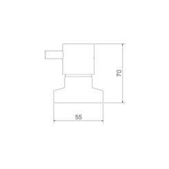 Acabamento Para Registro C 77 1/2, 3/4 E 1 Meber