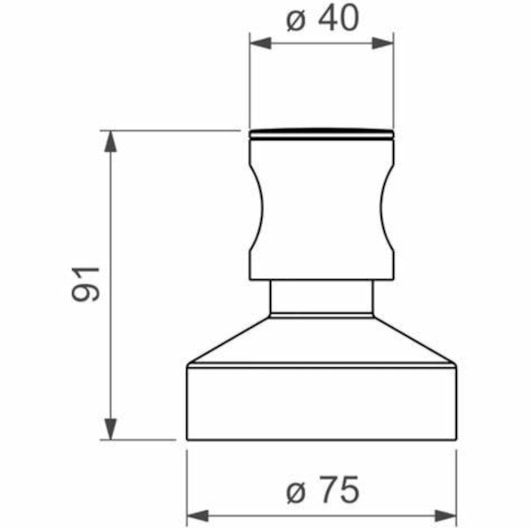 Acabamento Para Registro De Gaveta Aspen 1.1/4 1.1/2 4900 Cromado Deca - Imagem principal - a6f8deb6-0fd3-4dce-99b5-eedf137dd3d0