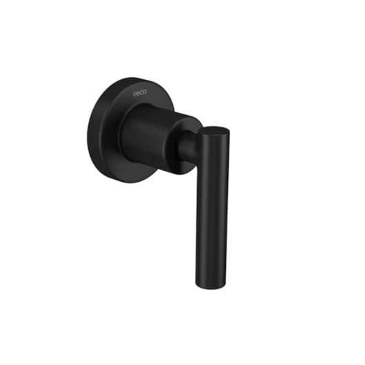 Acabamento para Registro de Gaveta e Pressão 1/2, 3/4 e 1 Beta Black Matte Deca - Imagem principal - c40fc80c-8264-4608-9e6a-4436f9204ea6