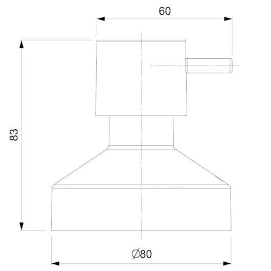 Acabamento para Registro de Gaveta e Pressão Base Deca 1.1/4 1.1/2 Basic Cromado Celite - Imagem principal - c031a5cb-6b80-4e8d-9bdb-9c524bba067f