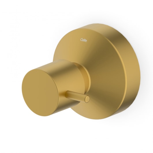 Acabamento para Registro de Gaveta e Pressão Base Deca 1.1/4 1.1/2 Basic Gold Matte Celite - Imagem principal - 156c0679-fb17-41d3-9551-91e0d92a2af9