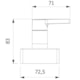 Acabamento para Registro de Gaveta e Pressão Base Deca 1.1/4 1.1/2 Insignia Cromado Roca - de11b2a7-e770-411f-b019-f9a9d538ab38