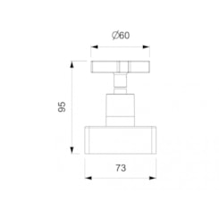 Acabamento para Registro de Gaveta e Pressão Base Deca 1.1/4 1.1/2 Lotus Cromado Celite