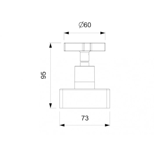 Acabamento para Registro de Gaveta e Pressão Base Deca 1.1/4 1.1/2 Lotus Cromado Celite - Imagem principal - 0a6c853e-48f2-47d4-a92d-fd62227d29c1