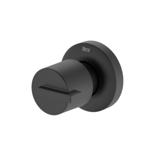 Acabamento para Registro de Gaveta e Pressão Base Deca 1/2 3/4 1 Singles One Black Matte - Imagem principal - 464ea958-4f9a-4d29-904a-838d03e429ae