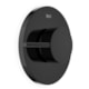 Acabamento para Registro de Gaveta e Pressão Universal 1.1/4 1.1/2 Ona Titanium Black Roca - 40269c52-5da5-4ed9-a945-0bd2aed932f5
