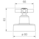 Acabamento Para Registro De Gaveta Izy 1.1/4 E 1.1/2 4900 Cromada Deca - c7a3ba8f-1c77-42cb-a214-caac4f4a5791