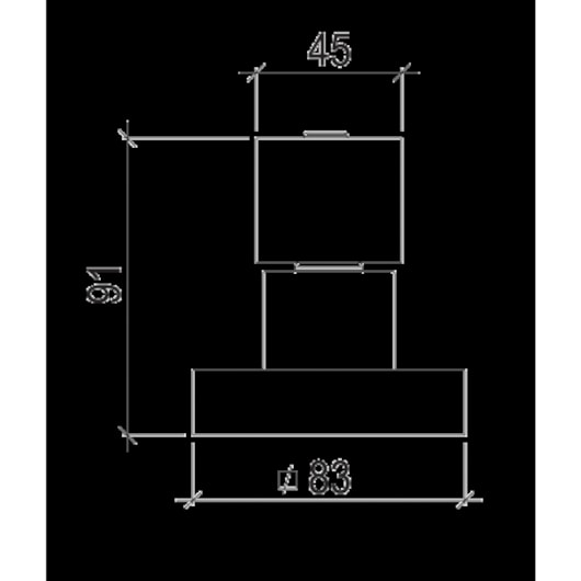 Acabamento Para Registro De Gaveta Quadra C84 1.1/4 1.1/2 Cromada Lorenzetti - Imagem principal - e81e2ad7-94c3-4e22-a349-18cf48563c54